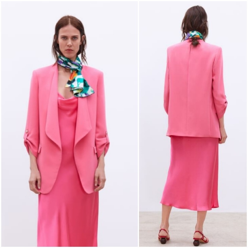 Zara Pink Blazer